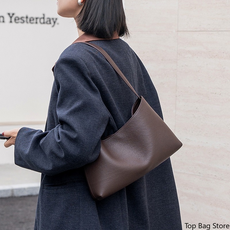 Luxury Bags Coach - Minimalistyczna torba na ramię do pracy