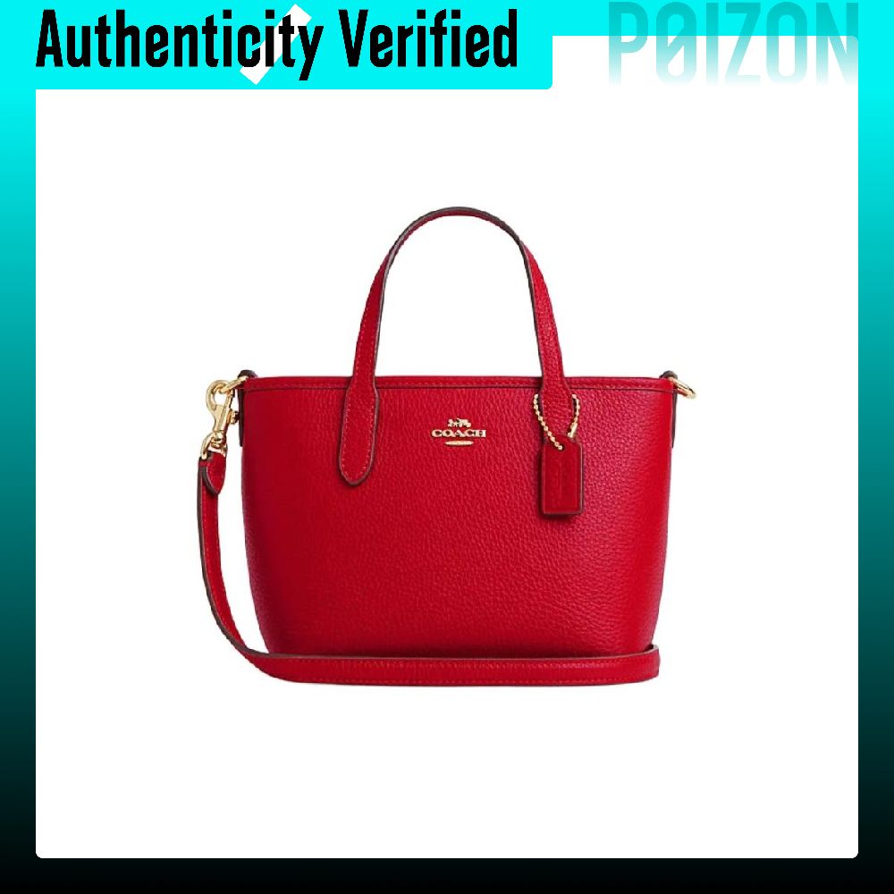 Luxury Bags Coach - Torba COACH City z naturalnej skóry,