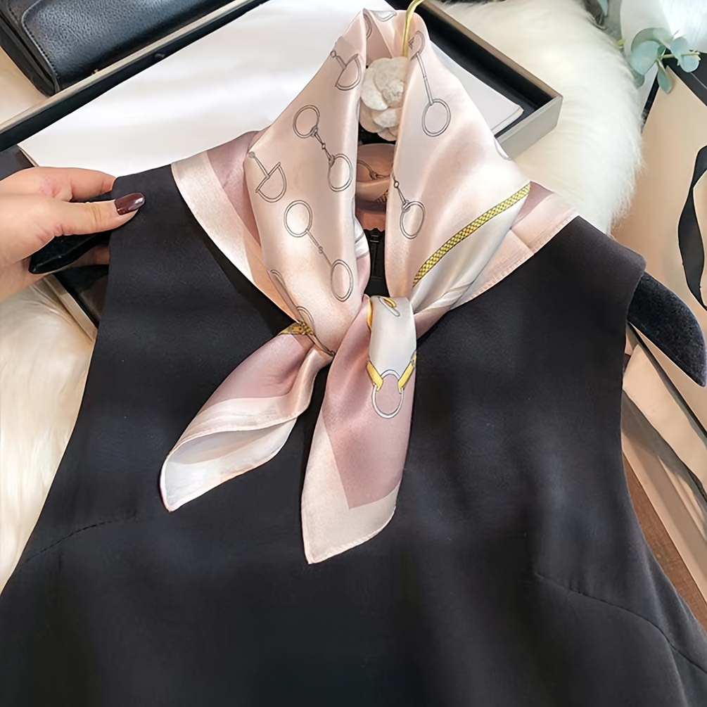 Luxury Bags And Accessories - Luksusowa apaszka kwadratowa ze 100% czystego