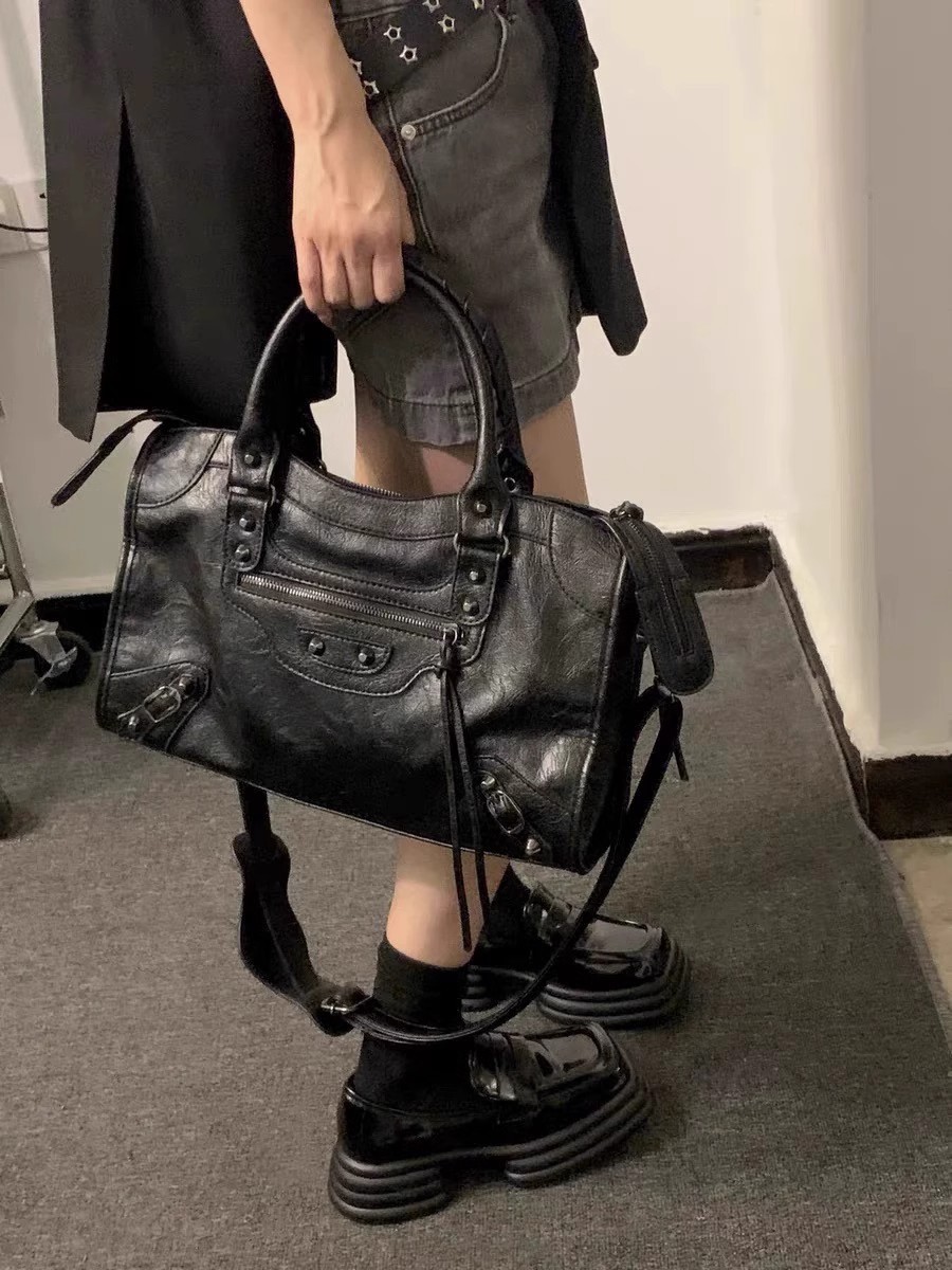 Luxury Bags Vip - Torba motocyklowa z nitami, luksusowa torba
