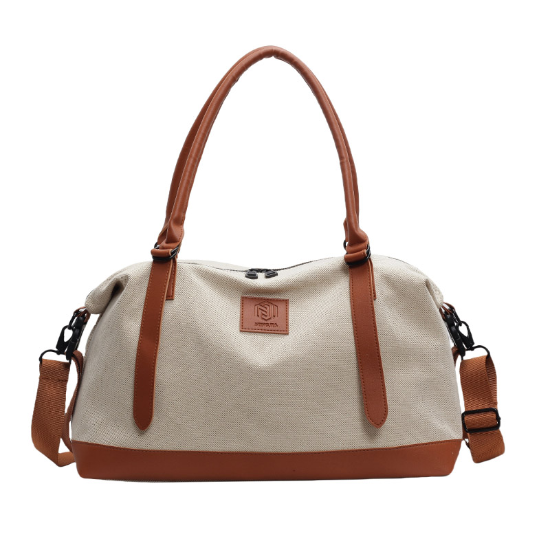 Luxury Bags Coach - Damska płócienna torba na ramię Luksusowa