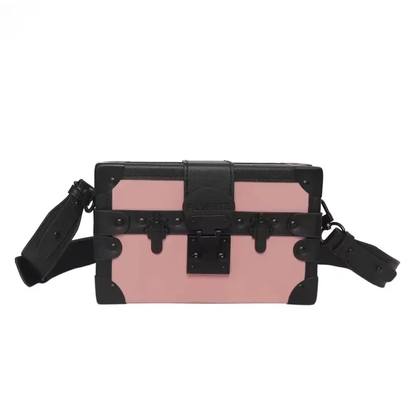 Luxury Bags On Sales - Nylonowa kolorowa torba na ramię z