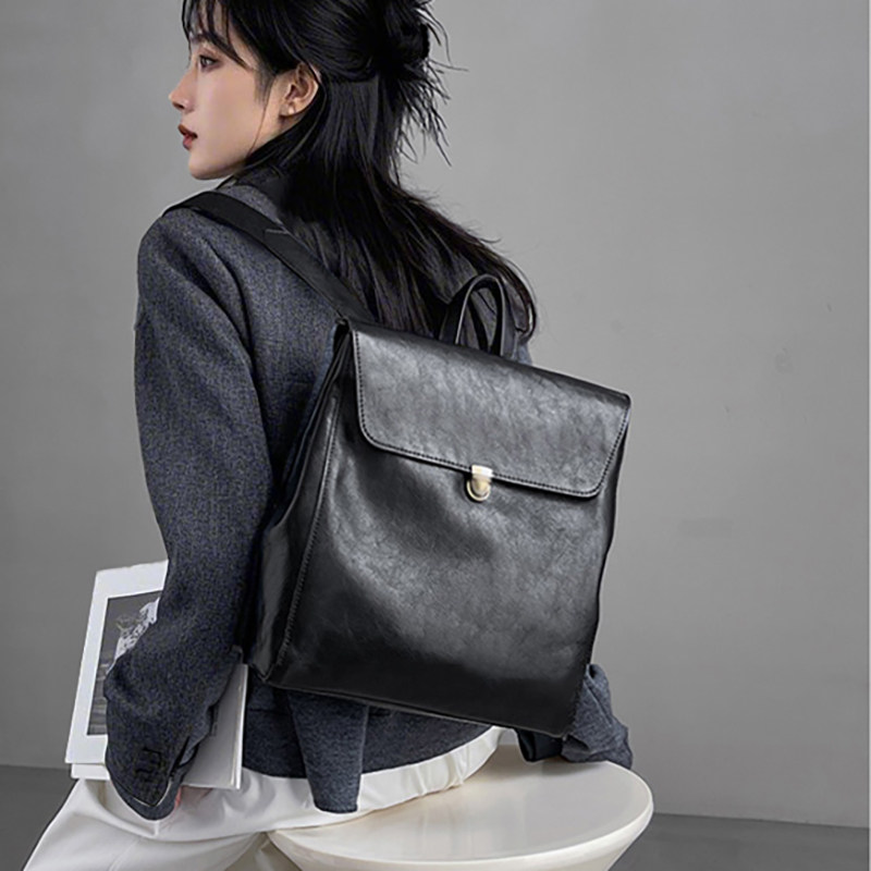 Luxury Bags Brands For Women - Luksusowy plecak damski z prawdziwej skóry,