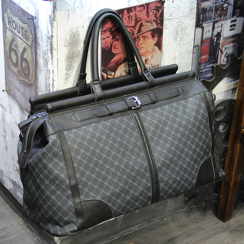 Modna torba podróżna w kratę t – Luxury Bags Storage recenzja i cena