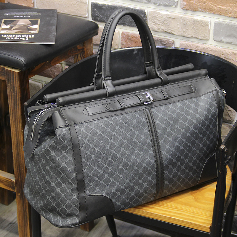 Modna torba podróżna w kratę t – Luxury Bags Storage recenzja i cena