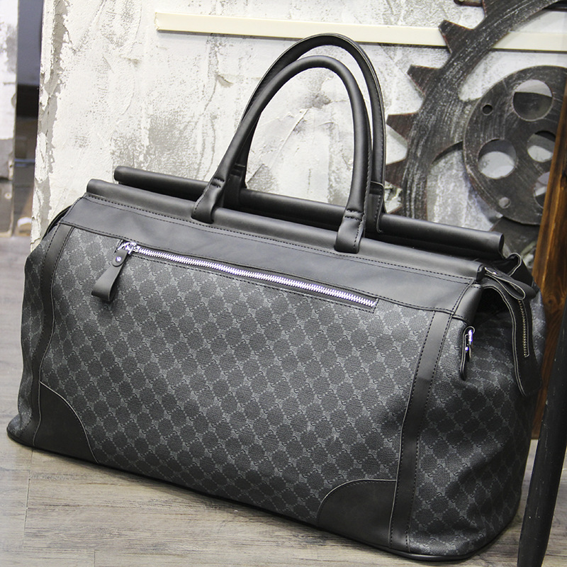 Modna torba podróżna w kratę t – Luxury Bags Storage recenzja i cena