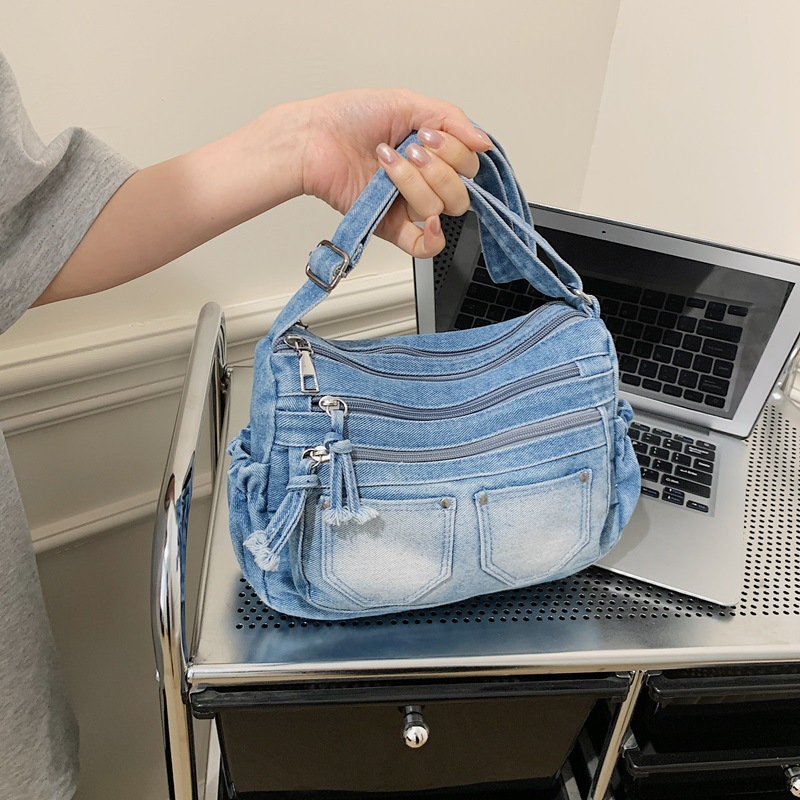 Koreańska Moda Sprany Denim Ko – Luxury Bags Vip recenzja i cena