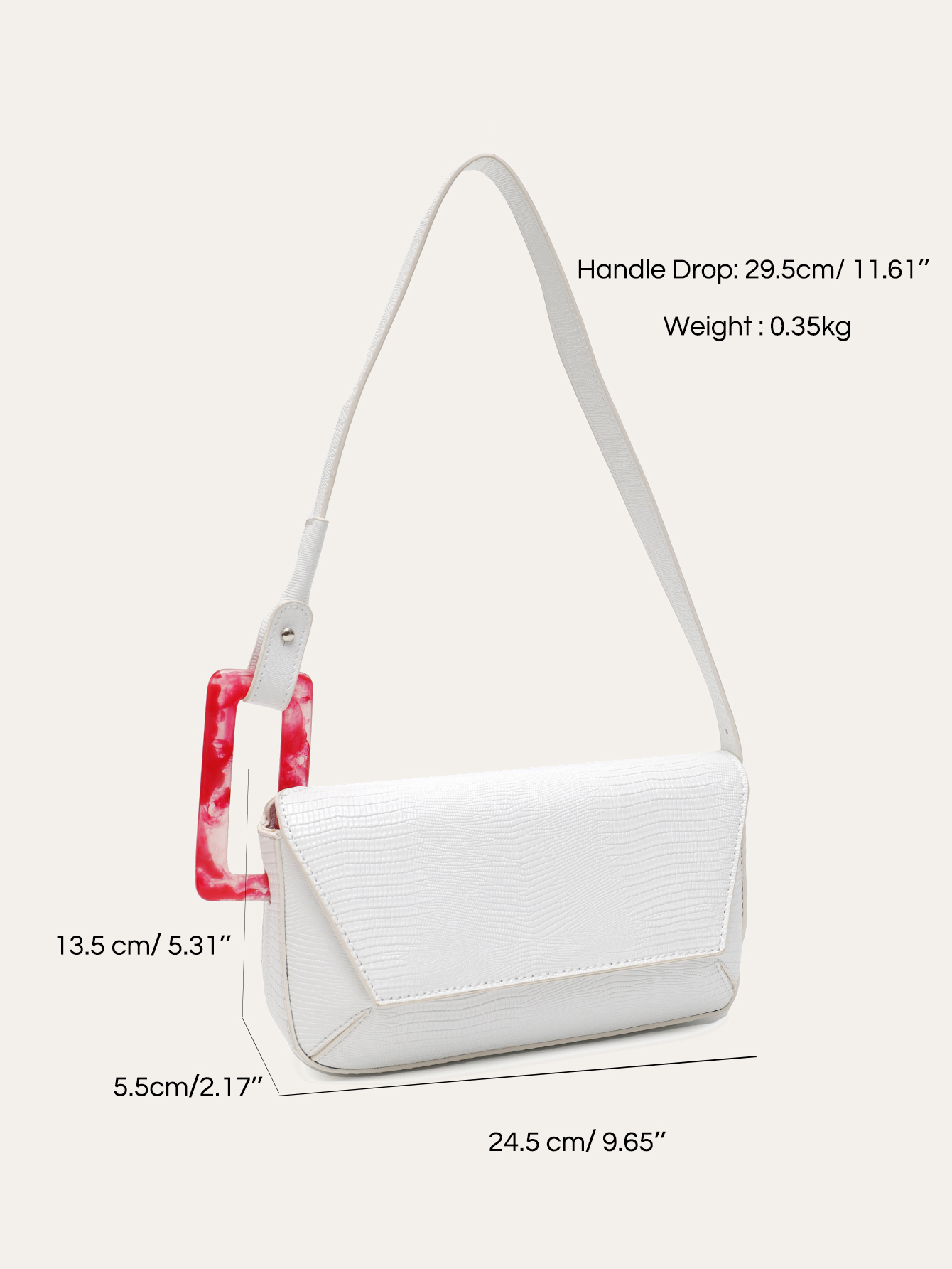 CR Duża Torebka na Ramię z Kwa – Luxury Bags Vegan recenzja i cena